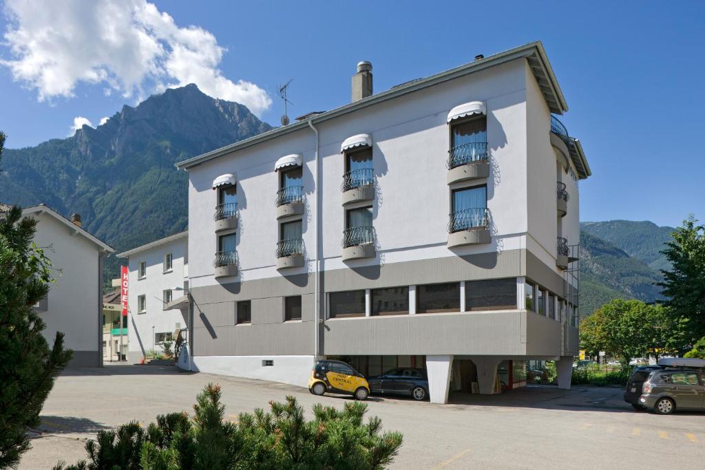 Hotel Central Brig Exterior foto